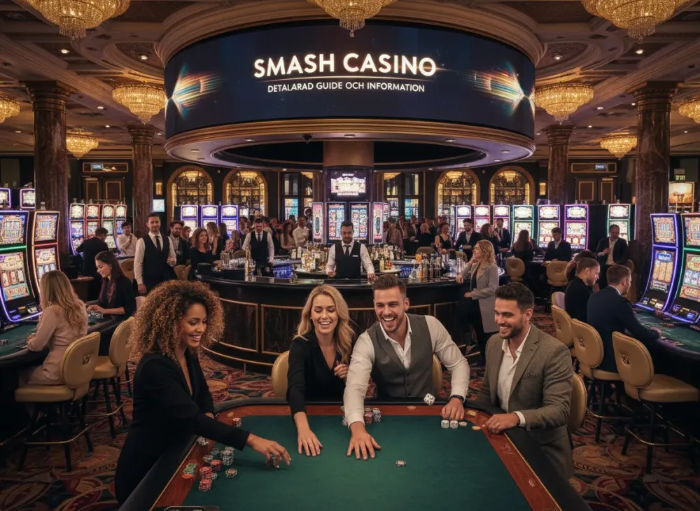 Smash casino review - Detaljerad guide och information